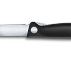 Swiss Classic faltbares Gemüsemesser/Steakmesser glatte Schneide in 2 verschiedenen Farben