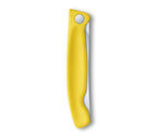 Swiss Classic faltbares Gemüsemesser/Steakmesser Wellenschliff in 6 verschiedenen Farben