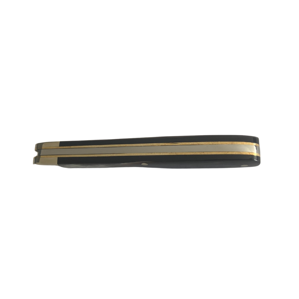 32500931 Hartkopf Taschenmesser Bunthorn mit Gravurplatte