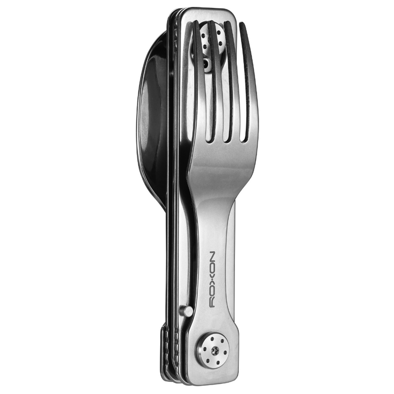 Roxon C1S - Faltbares Campingbesteck „Dining Out“