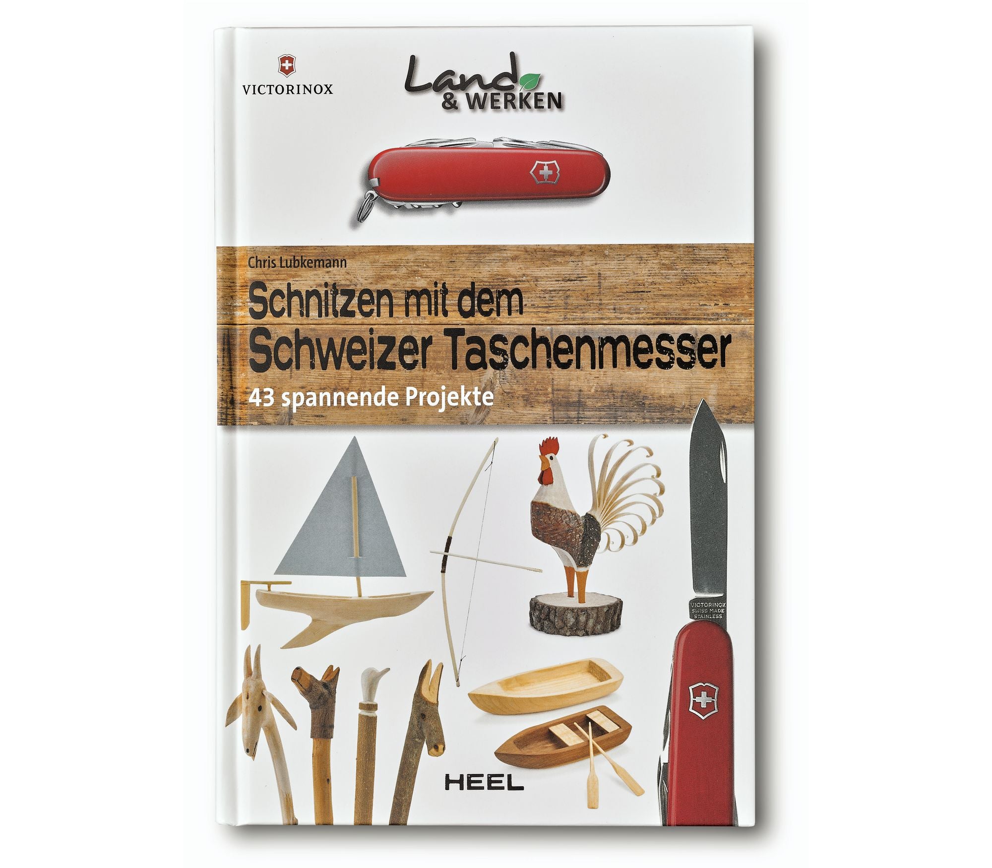 Buch ''Schnitzen mit dem Schweizer Taschenmesser'', Deutsch