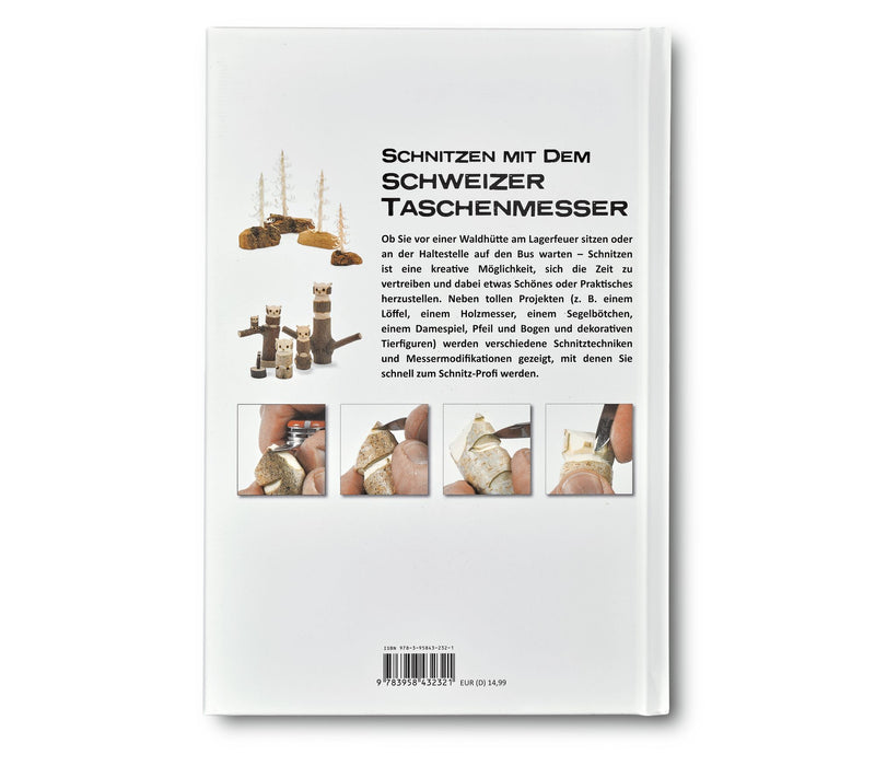 Buch ''Schnitzen mit dem Schweizer Taschenmesser'', Deutsch