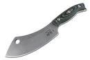 White River Camp Cleaver, oliv/schwarzes Micarta