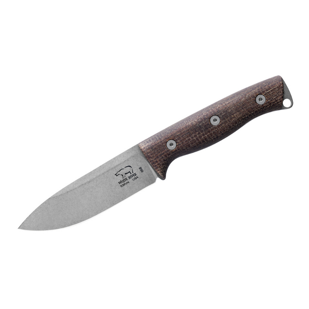 White River Ursus 45 natural Micarta