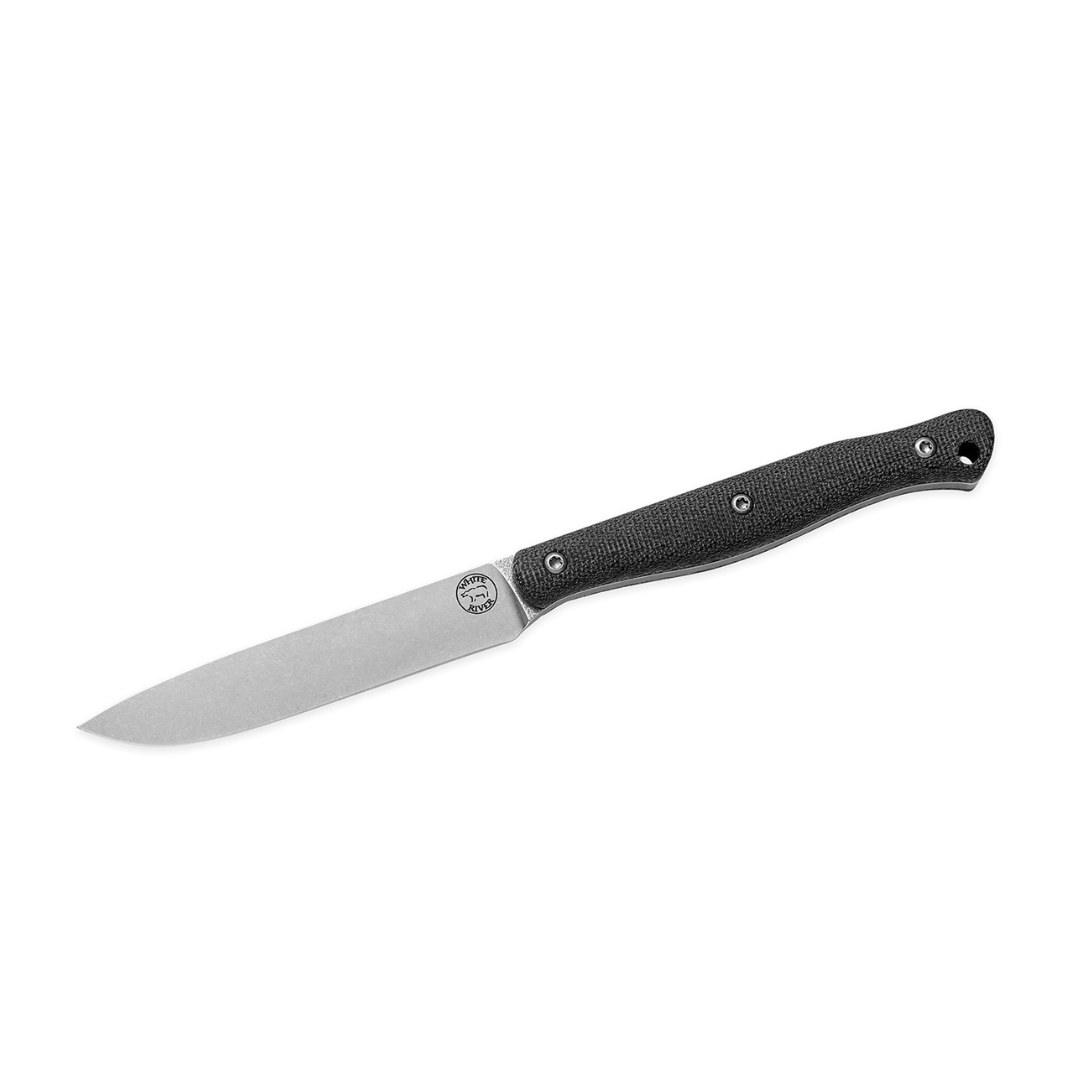White River Exodus 4 schwarzes Micarta