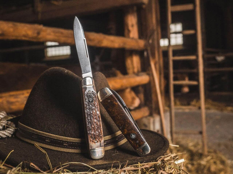 Böker Cattle Knife Maserbirke