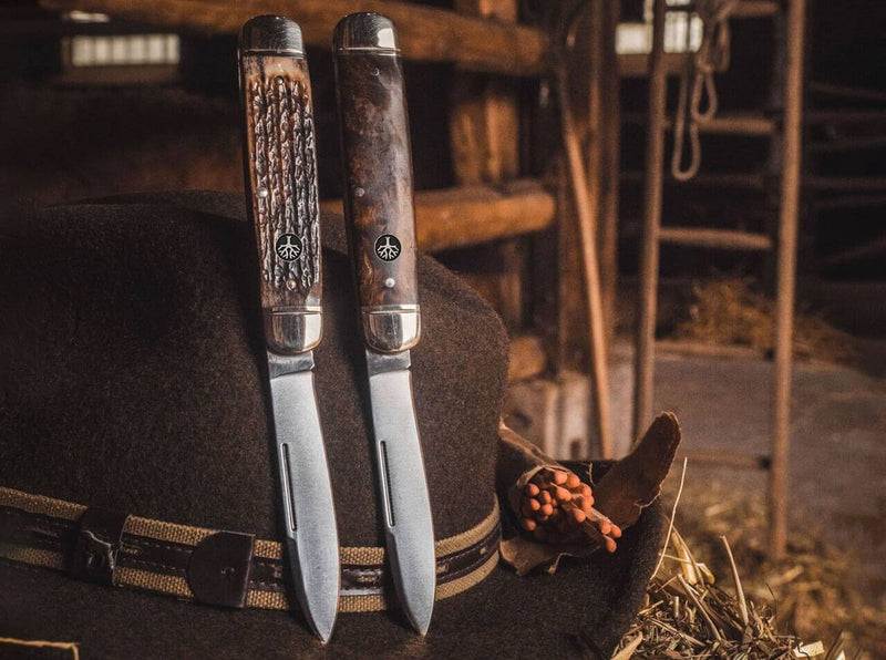 Böker Cattle Knife Maserbirke