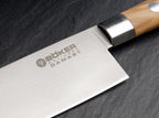 Böker Damast Olive Chefmesser Klein