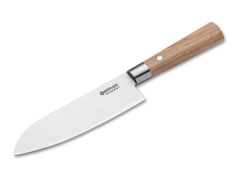 Böker Damast Olive Santoku