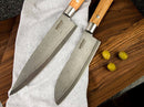 Böker Damast Olive Set