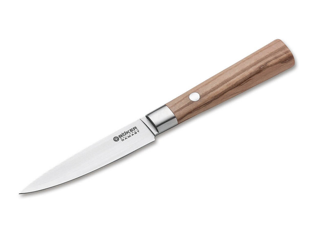 Damast Olive Spickmesser