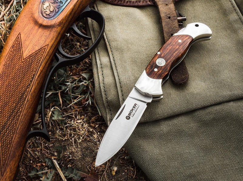 Böker Scout Spearpoint Desert Ironwood