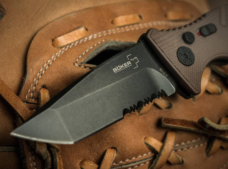 Böker Plus Strike Tanto Coyote