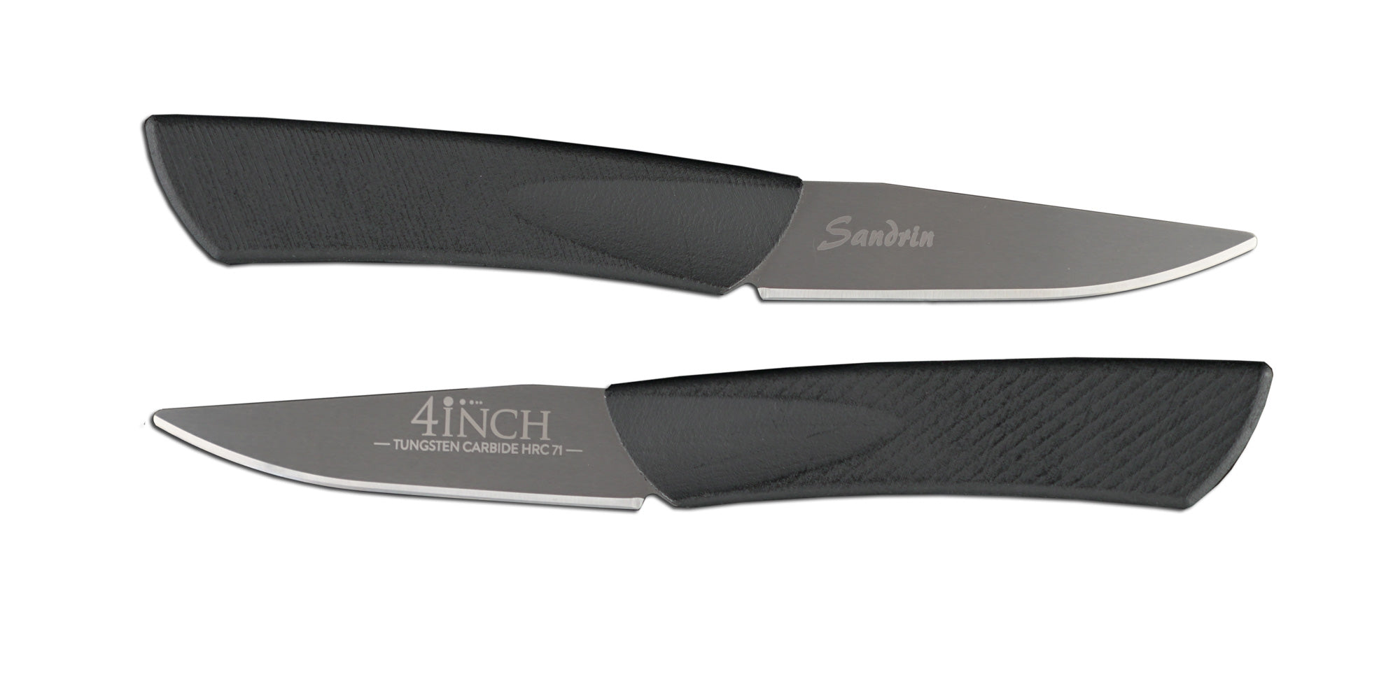 Sandrin Gemüsemesser Wolframcarbid-Klinge (71 HRC)