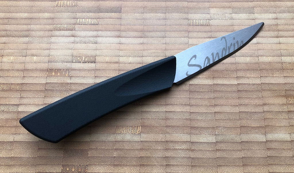 Sandrin Gemüsemesser Wolframcarbid-Klinge (71 HRC)