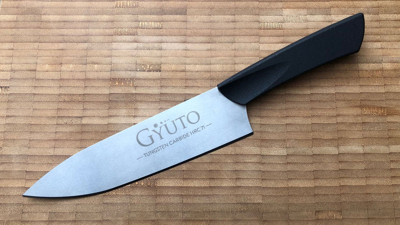 Sandrin Gyuto, Wolframcarbid-Klinge (71 HRC)