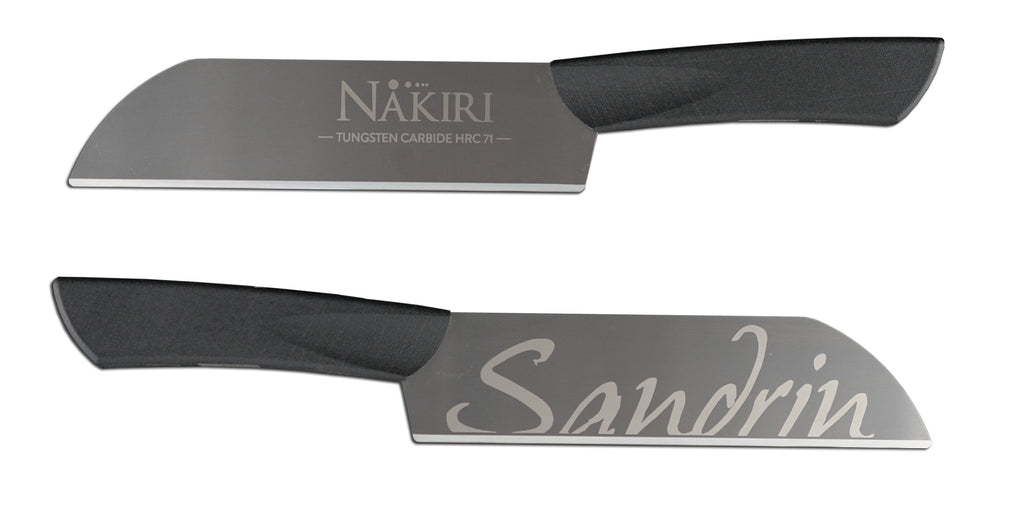 Sandrin Nakiri, Wolframcarbid-Klinge (71 HRC)