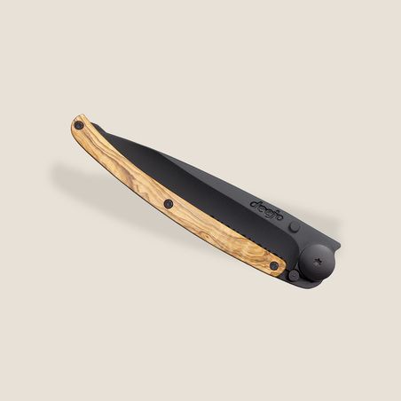 Deejo Serrated 37g, Olivenholz