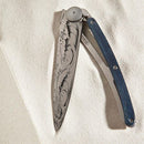 Deejo 37g, Blaues Buchenholz / Welle