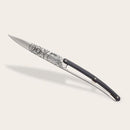 6 Deejo Tafelmesser,  Ebenholz / Bestiarium Orlinski