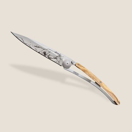 Deejo 27g, Olivenholz / Stier