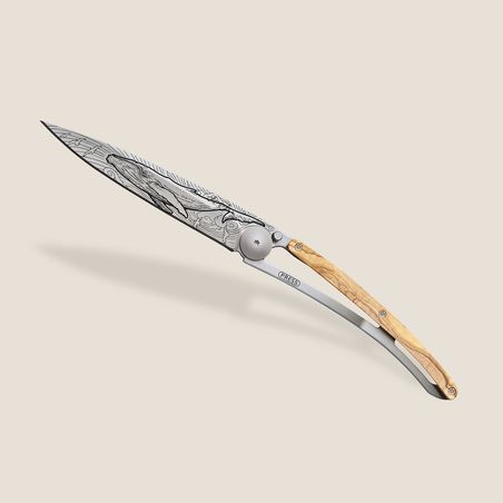Deejo 37g, Olivenholz / Wal