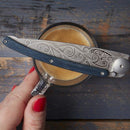 Deejo 37g, Blaues Buchenholz / Pazifik