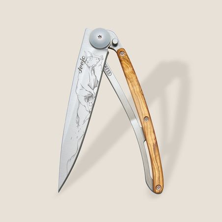 Deejo 27g, Olivenholz / Stier