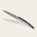 6 Deejo Tafelmesser,  Ebenholz / Geometrie