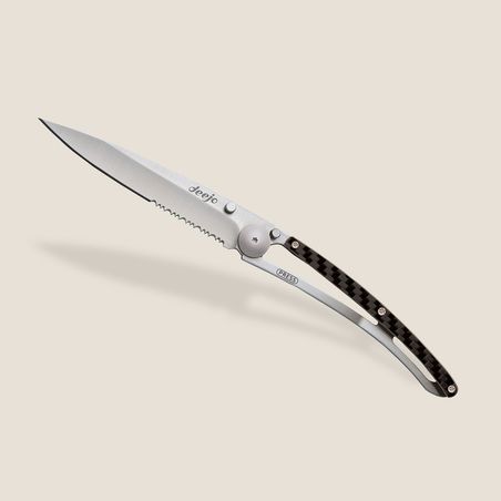 Deejo Serrated 37g, Kohlefaser