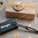 Deejo 37g, Schildpattoptik Dunkel / Rosen