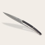 6 Deejo Tafelmesser,  Ebenholz / Geometrie