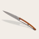 6 Deejo Tafelmesser, Korallenholz / Geometrie