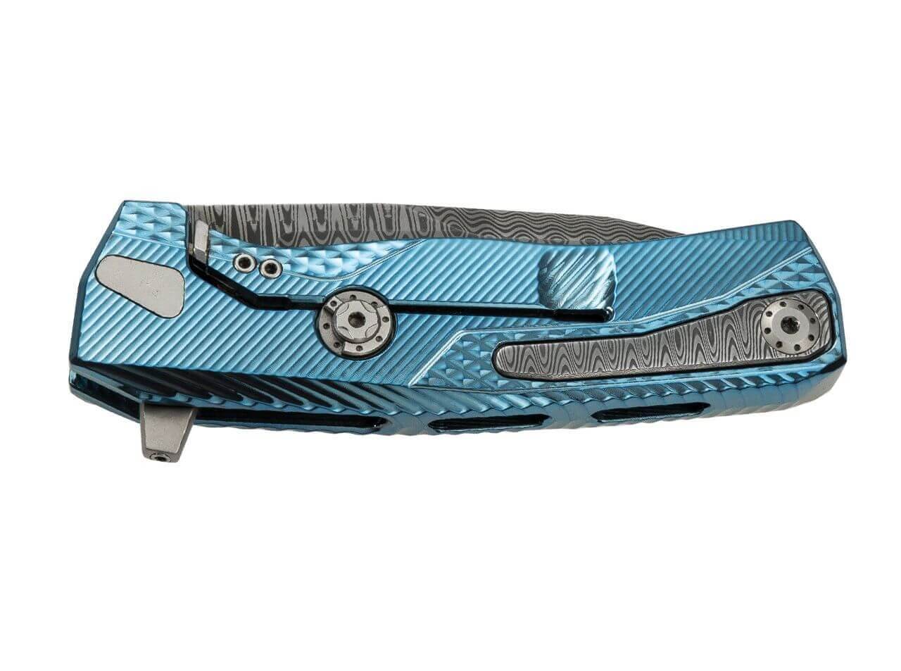 LionSteel ROK Damast Blue