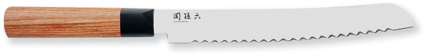 Seki Magoroku Redwood Brotmesser
