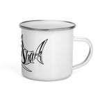 „SimplyShark“ Emaille-Tasse [Black Edition] – Das Statement für Schärf-Profis