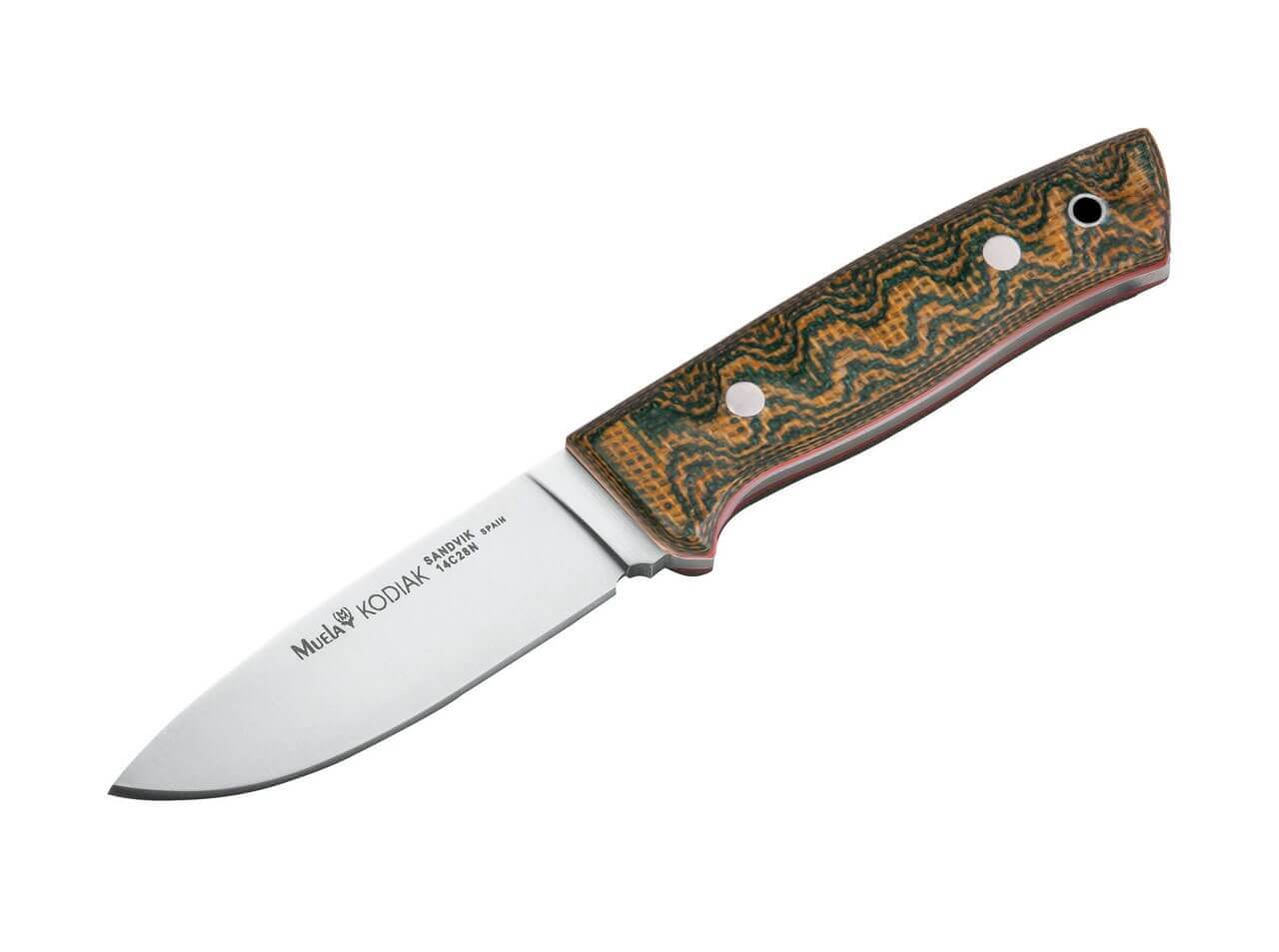 Kodiak Green Canvas Micarta II
