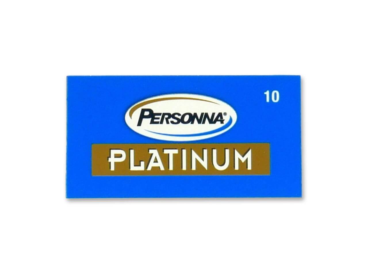 Personna 10 Platinum Red Double Edge Rasierklingen