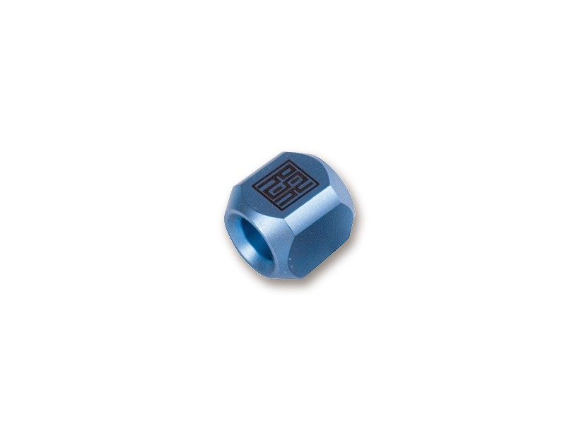 Real Steel Titanium Bead Column Blue