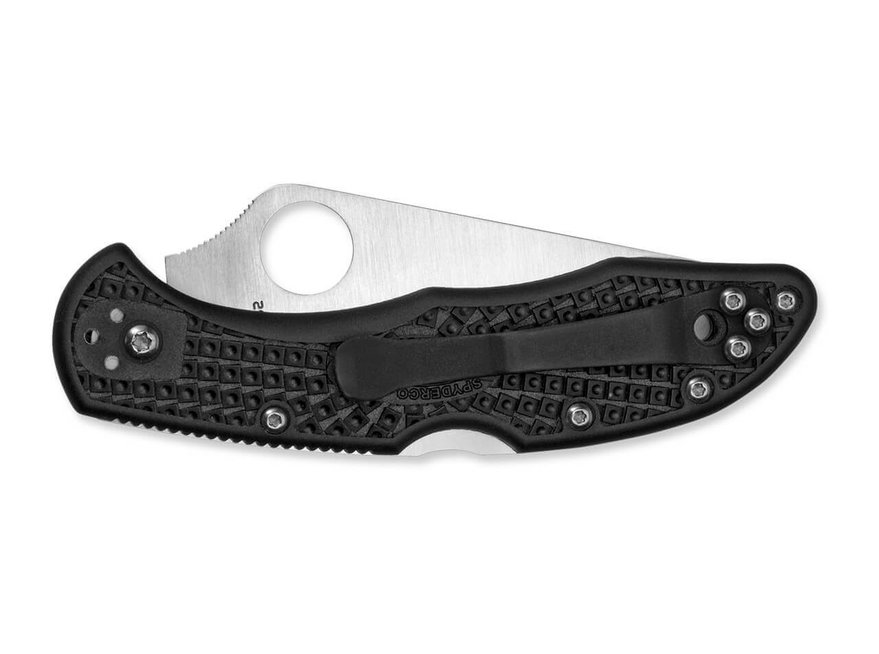 Spyderco Delica 4 Lightweight Black Serrated