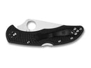 Spyderco Delica 4 Lightweight Flat Ground Black