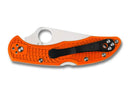 Spyderco Delica 4 Lightweight Flat Ground Orange