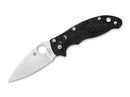 Spyderco Manix 2 Black FRCP Plain Edge