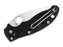 Spyderco Manix 2 Black FRCP Plain Edge