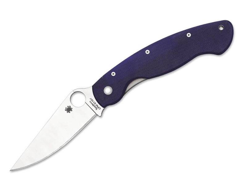 Spyderco Military G10 Dark Blue