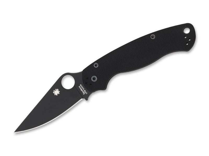 Spyderco Para-Military 2 Black G10 Plain