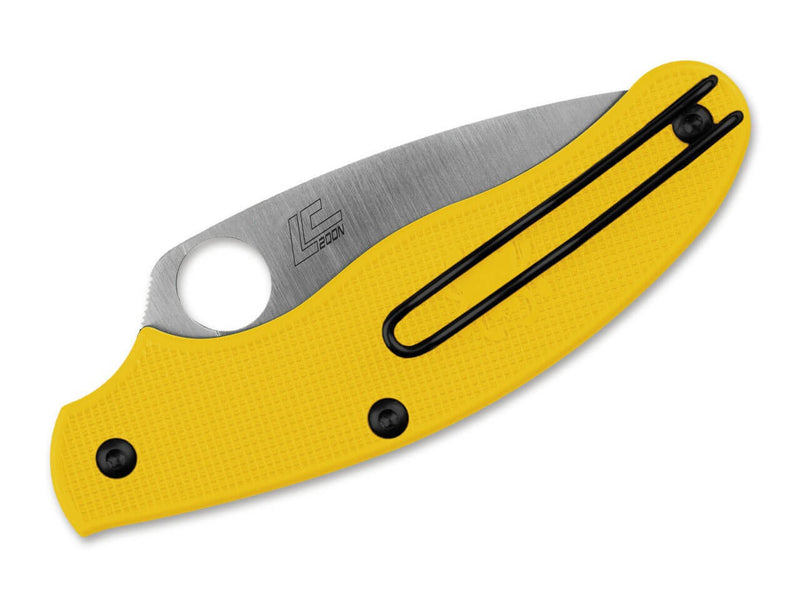 Spyderco UK Penknife Salt Yellow