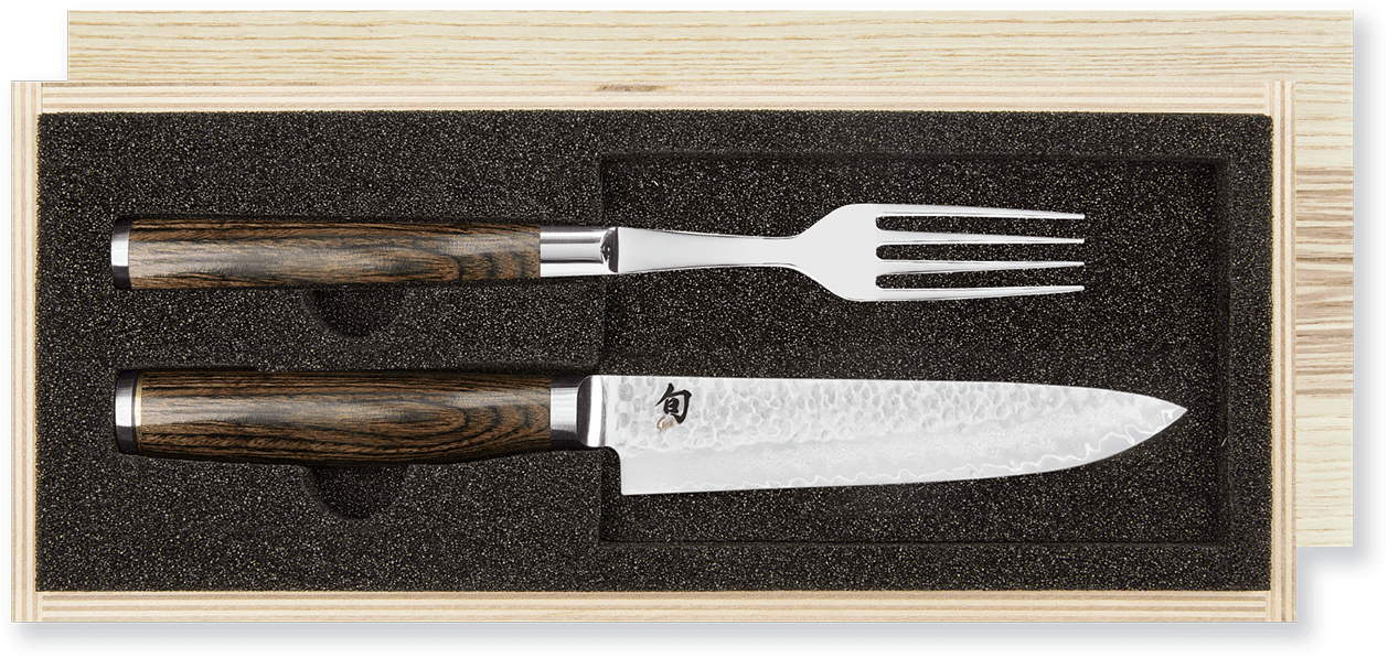 Shun Premier Tim Mälzer Gabel/Steakmesser-Set