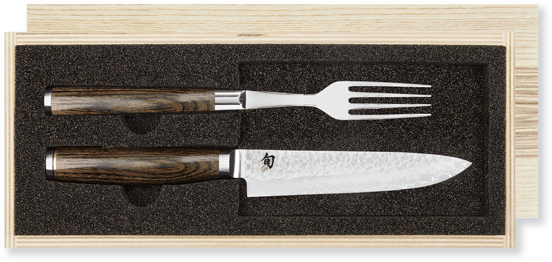 Shun Premier Tim Mälzer Gabel/Steakmesser-Set