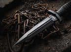 Combat Commander Boot Knife Black